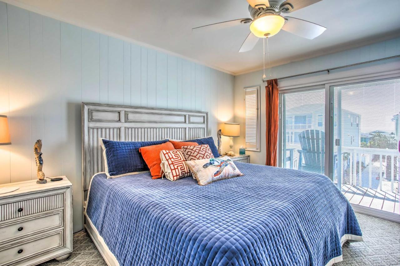 Coastal Oasis With Decks Walk To Holden Beach! Екстер'єр фото